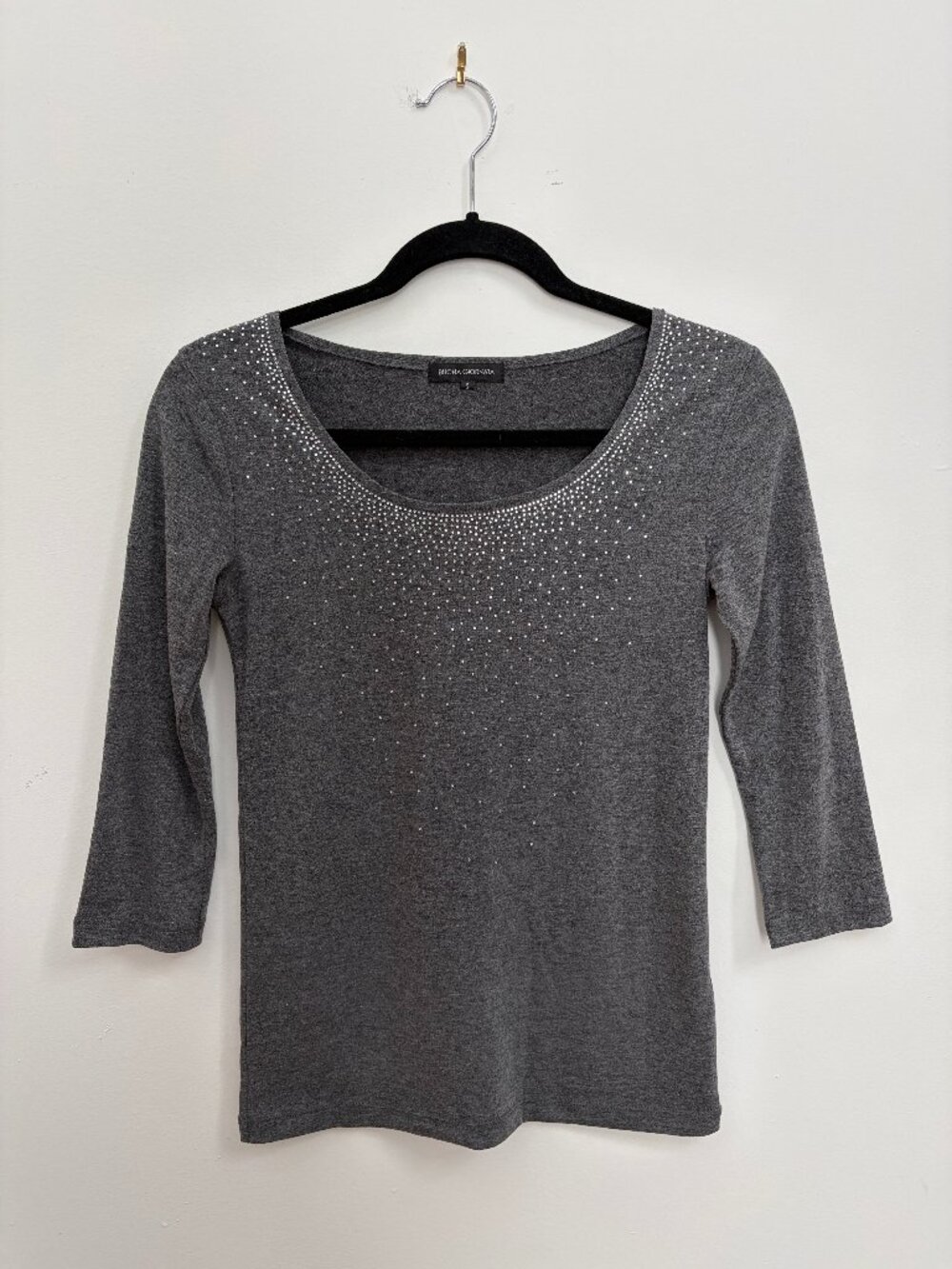 Vintage Buona Giornata 1/2 Sleeve Sequins Top